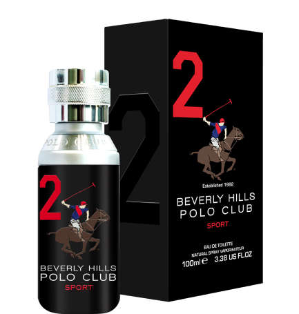 Beverly Hills Polo Club No. 2 Eau De Toilette Spray For Men 100ml