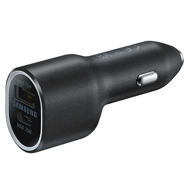 Samsung Car Charger Duo 40W (Dual Port) - Black