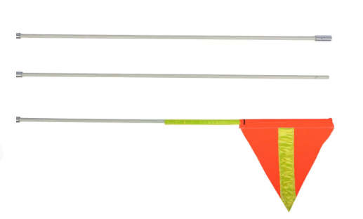 MAC AFRIC 3m Buggy Whip Flag with Reflective Sleeve & Flag