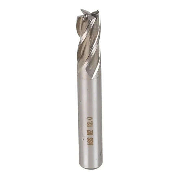 4 Flute End Mill HSS - 12mm