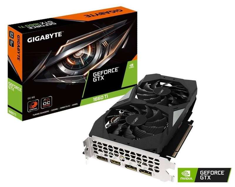Gigabyte GTX 1660 Ti 6GB GDDR6 Graphics Card  With Original Box