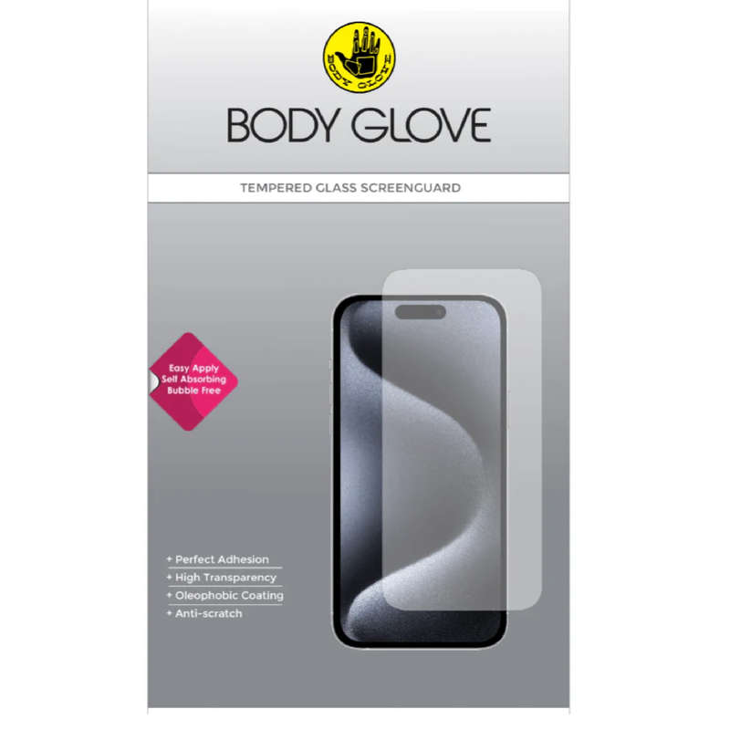 Body Glove Tempered Glass Screen Protector  Apple iPhone 16/15 Pro Max