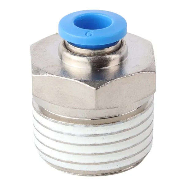 AIR CRAFT PU Hose Fitting Straight Stud Male Threaded  (6mm x ½'')