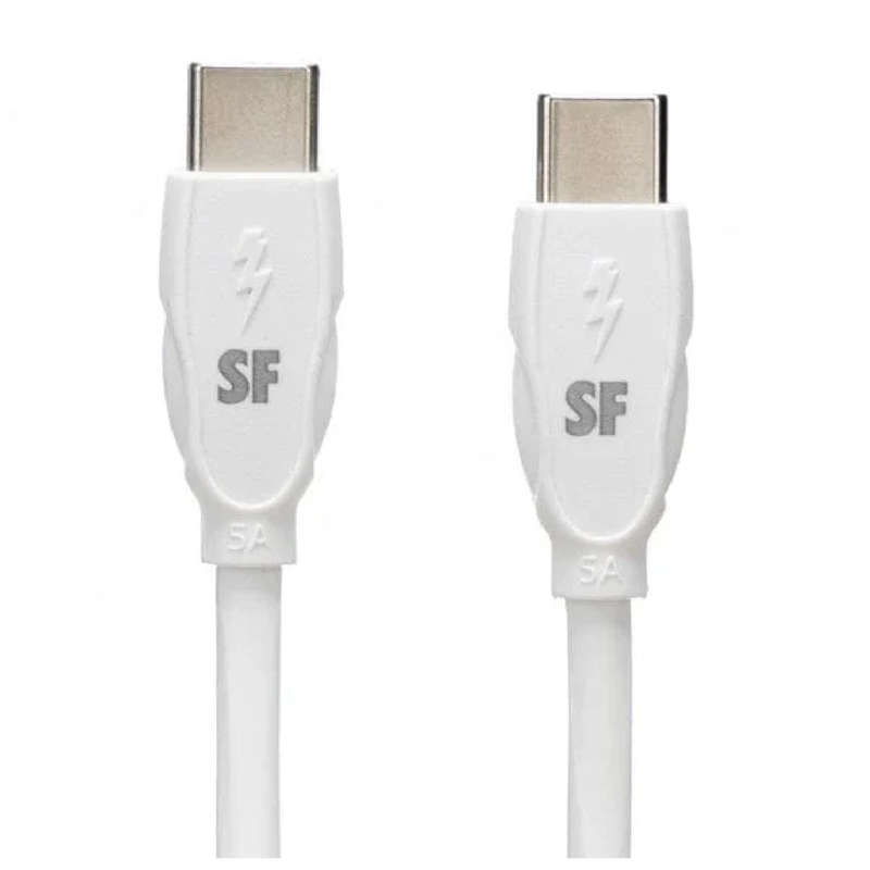Supa Fly 1.5m 120W Usb Type C Cable  White