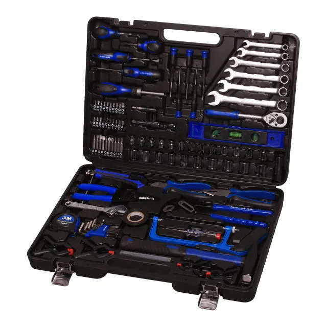 139-Piece Tool Set in Plastic Toolbox