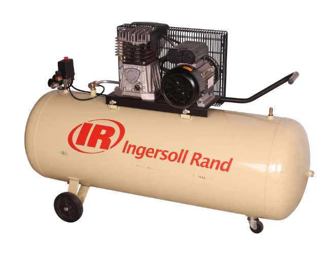 INGERSOLL RAND 200L 2.2 KW (3 HP) 230 V Belt Driven Air Compressor