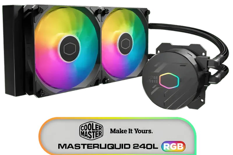 Cooler Master MasterLiquid 240L Core ARGB Liquid Cooling