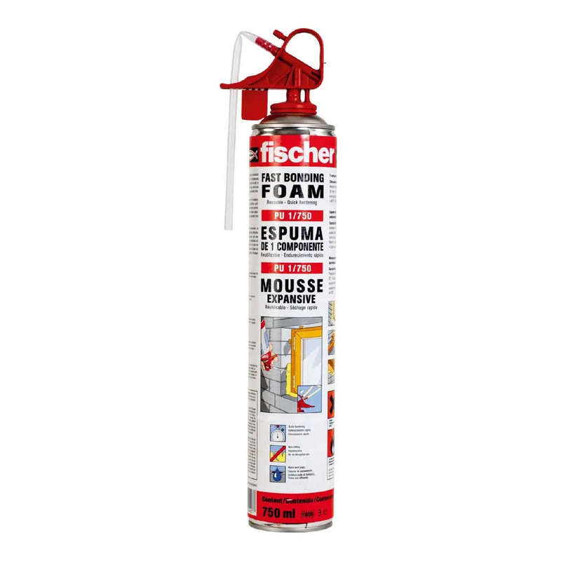 FISCHER PU 1/750 Quick Bonding Foam