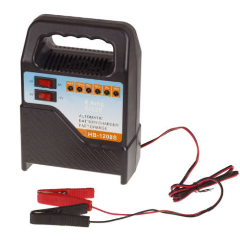 HB-1208S 6V/12V Battery Charger