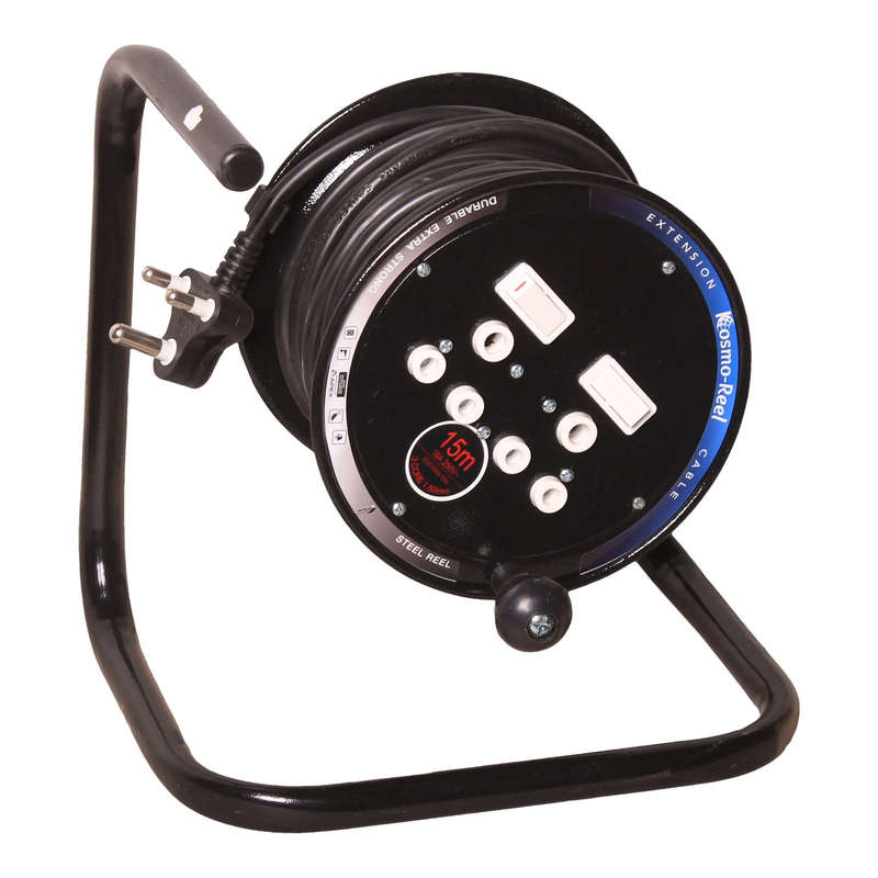 KOSMO-REEL 15 M Extension Cord with Reel 1.5 MM