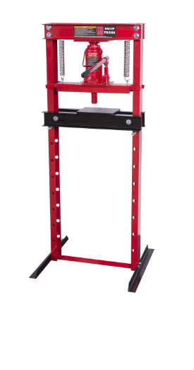 12 Ton Shop Press With Bottle Jack