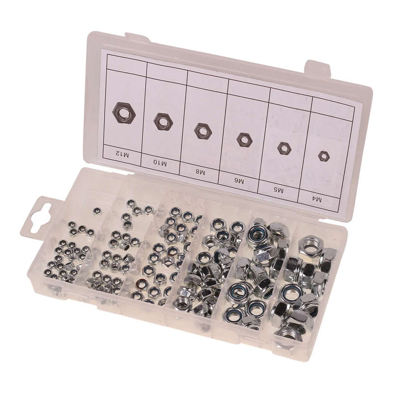MAC AFRIC 146 PCS Stainless Steel Lock Nut Assortment