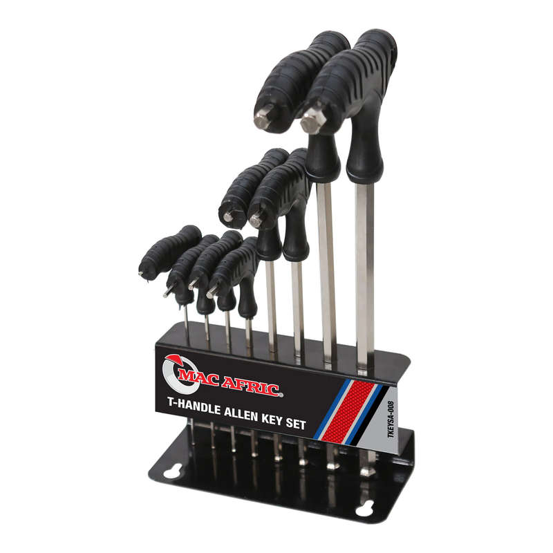 MAC AFRIC 8 PCS T-Handle Allen Key Set with Stand