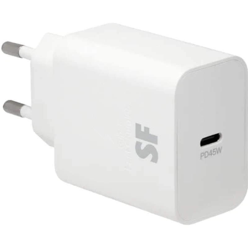 Supa Fly Wall Charger Type-C 45W - White
