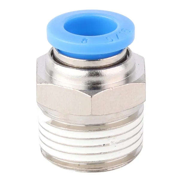 AIR CRAFT PU Hose Fitting Straight Stud Male Threaded  (6mm x 3/8'')