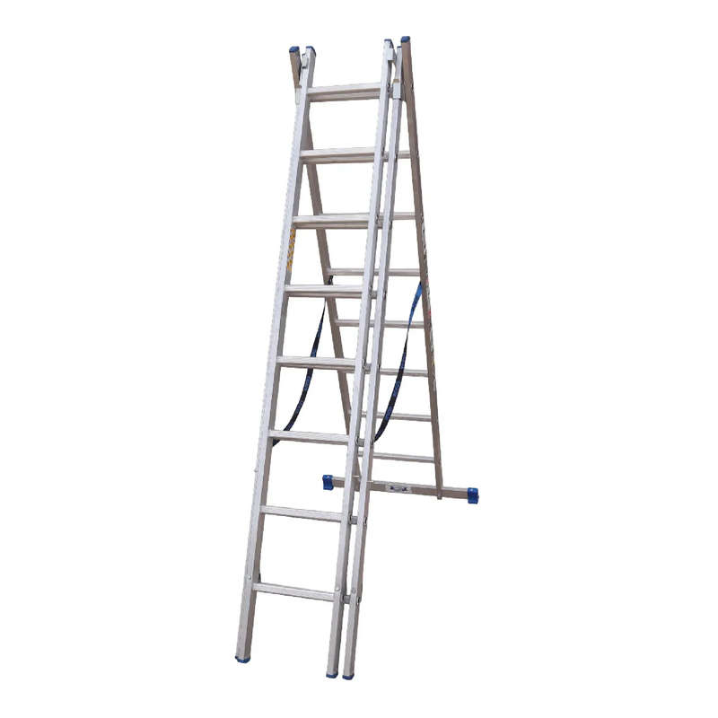 MAC AFRIC 2.4 M 5-in-1 Step/Extension Aluminium Ladder