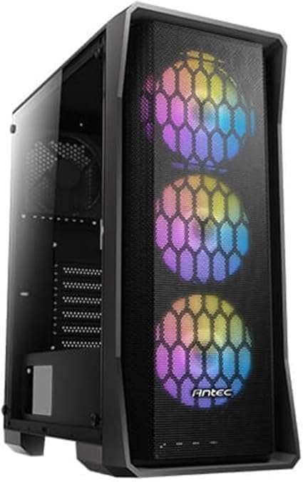 Antec AX20 Black ATX Mid-Tower Gaming Case, High Airflow Design