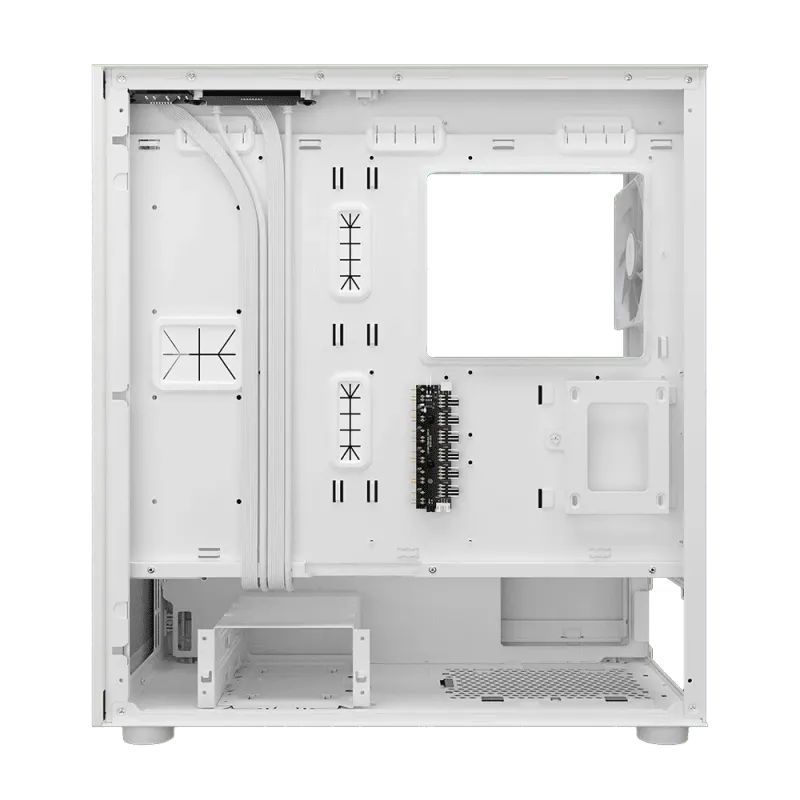 Gamdias TALOS M3 MESH White Gaming Case - Superior Cooling & Aesthetics