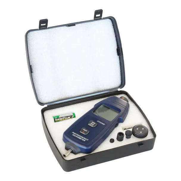 Digital Tachometer  Laser & Contact (3-in-1 Measurement)