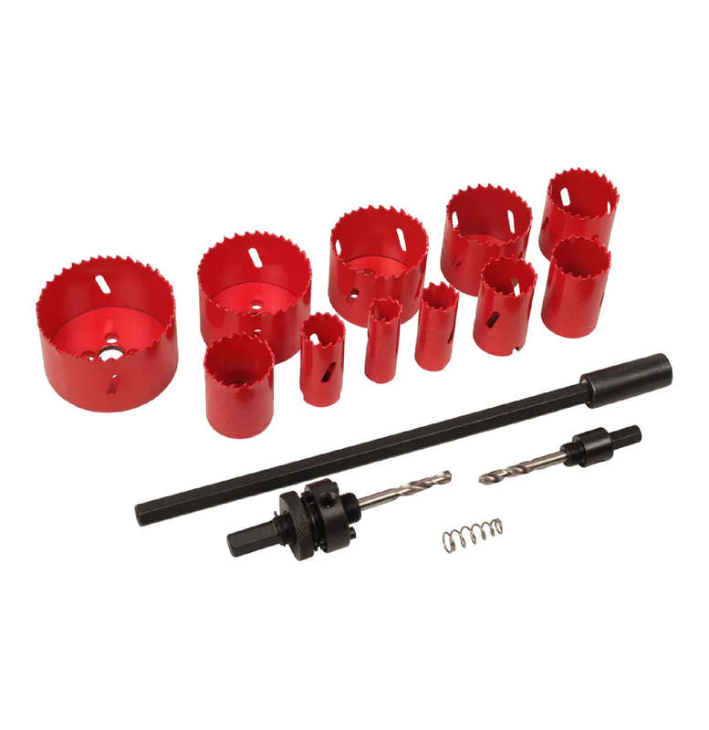 MAC AFRIC 15 PCS Bi-Metal Hole Saw Kit