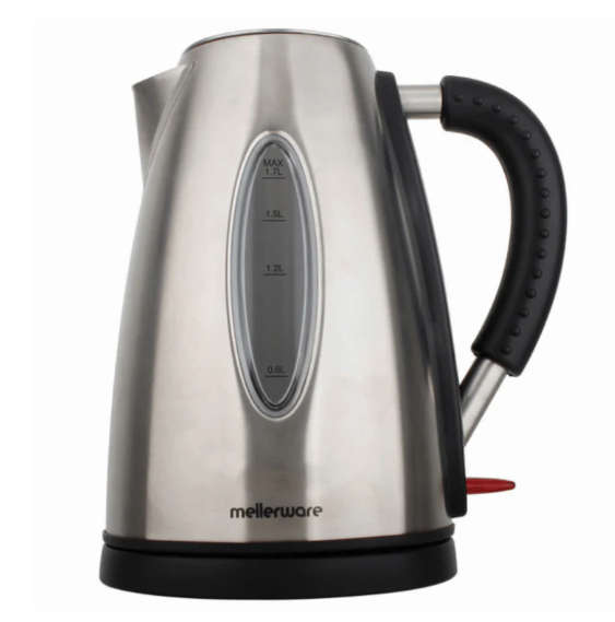 Mellerware kettle 1.7 Litre cordless Potenza