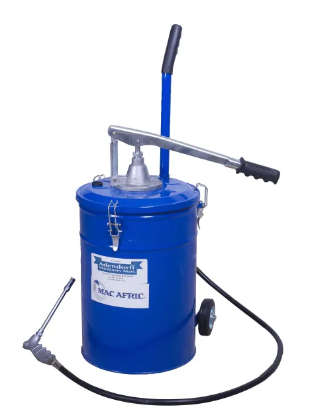 High Pressure Grease Pump With Trolley & Drum