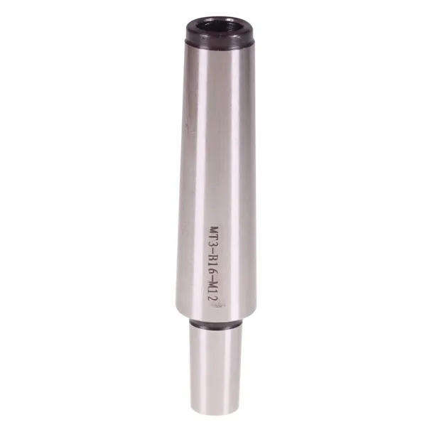 Morse Taper to B-Series Drill Chuck Arbor (threaded end) - MT4-B16-M14