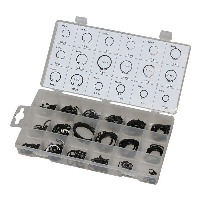 MAC AFRIC 225 PCS Retag & Snap Rings Assortment