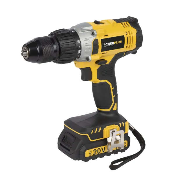 POWERPLUS POWX00445 Impact Drill/Screwdriver 20V LI-ION