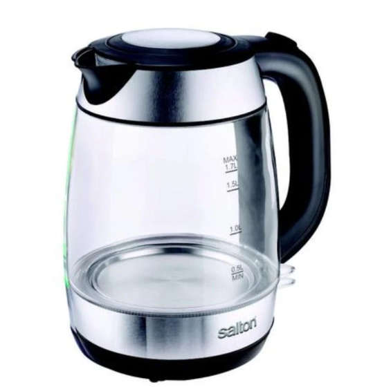 Salton Colour Changing Kettle  Black