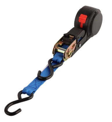 25mm x 4m 500 kg Auto Collection Ratchet Tie Down
