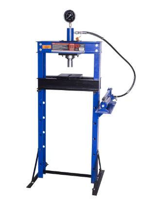 12 Ton Hydraulic Press with Gauge