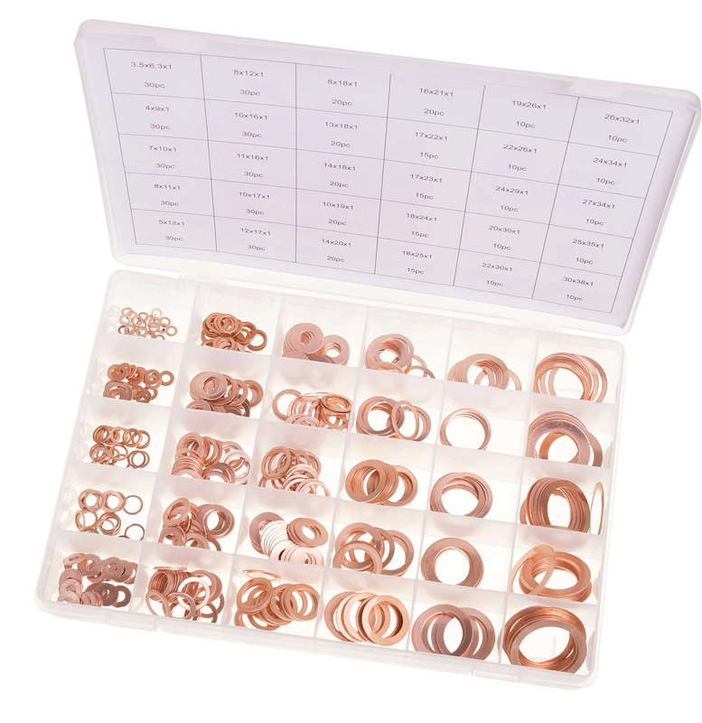 MAC AFRIC Copper Assortment Washers