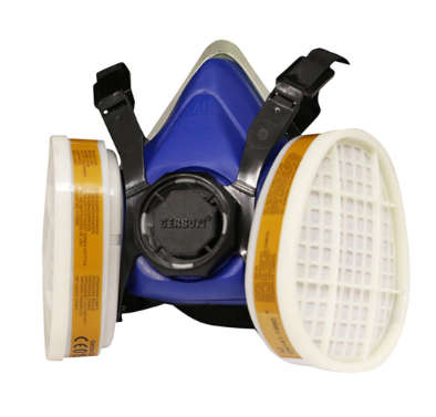 GERSON Respirator Half Mask Double Cartridge