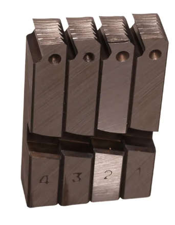 MAC AFRIC Set of Dies for Pipe Threading Equipment- 2-1/2" - 4" DIE FOR GPIPTH/007