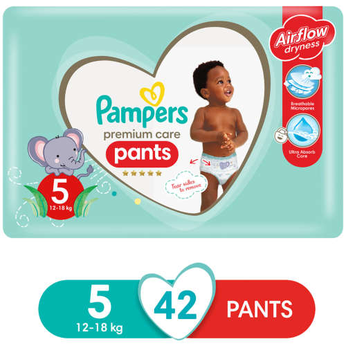 Pampers Premium Care Pants Value Pack Size 5 42s