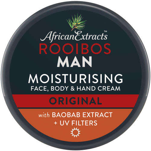 African Extracts Rooibos Man Face, Body & Hand Cream Original 125ml