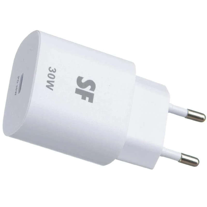 Supa Fly Ultra-Fast 30W PD Type C Wall Charger - White