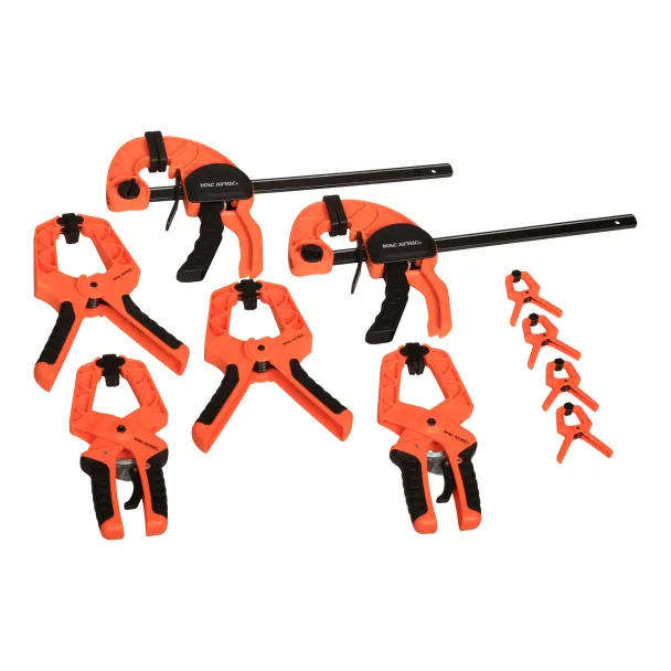 10 PCS Assorted Clamp Sets