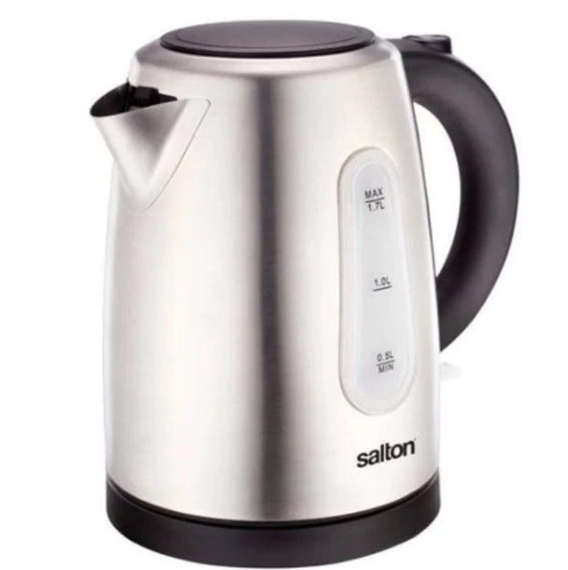 Sunbeam 1.7 Litre Ribbed Glass Kettle  Black