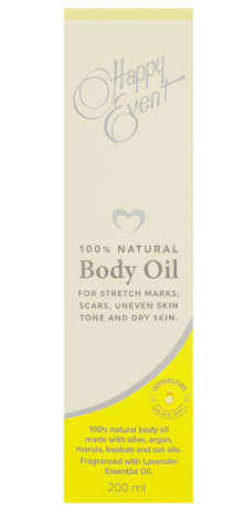 Happy Event Natural Body Oil 200ml
