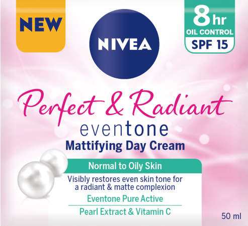 Nivea Perfect & Radiant Mattifying Cream SPF15 50ml