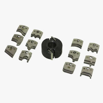 MAC AFRIC 30 MM Spindle Cutter Block Cutter with 13 Profiles