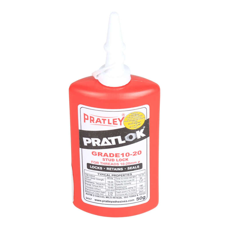 Pratley Pratlok® Grade 10-20 High-Strength Thread Locker (50g)