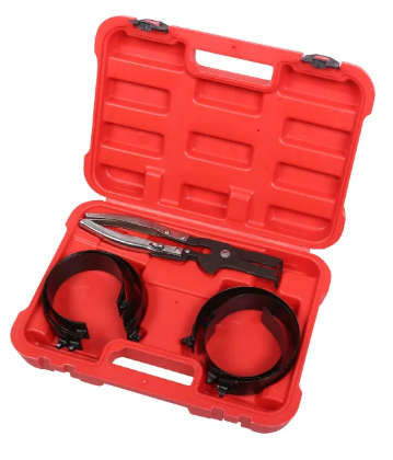 Piston Ring Compressor Kit with Pliers & 6 Bands