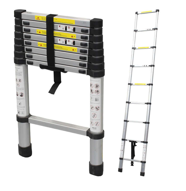 MAC AFRIC Telescopic Ladders (2 - 3.8 M) - 2 M