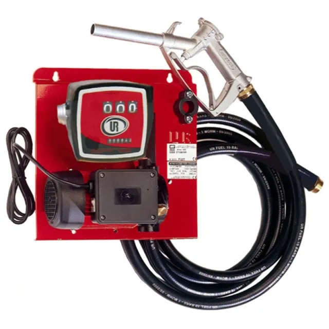 UR Renson SMT3000 Diesel Transfer Pump Combo. Hoze, Nozzle & Meter. Wall Mounted.