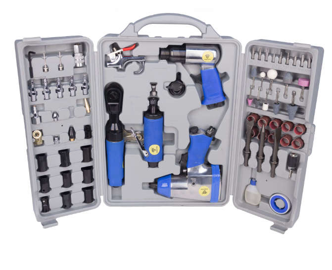 72 Piece Semi Industrial Pneumatic Tool Kit