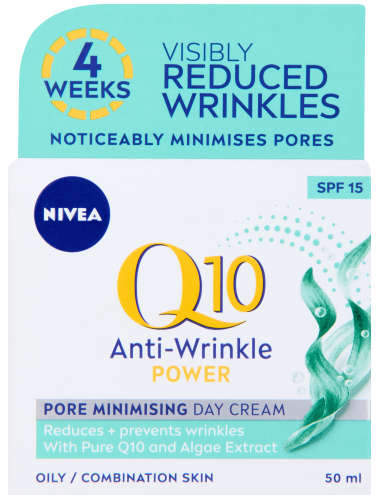 Nivea Q10 Plus SPF15 Power Pore Refining Day Cream 50ml