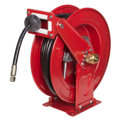 MAC AFRIC 1/4" x 15m Retractable Grease Hose Reel